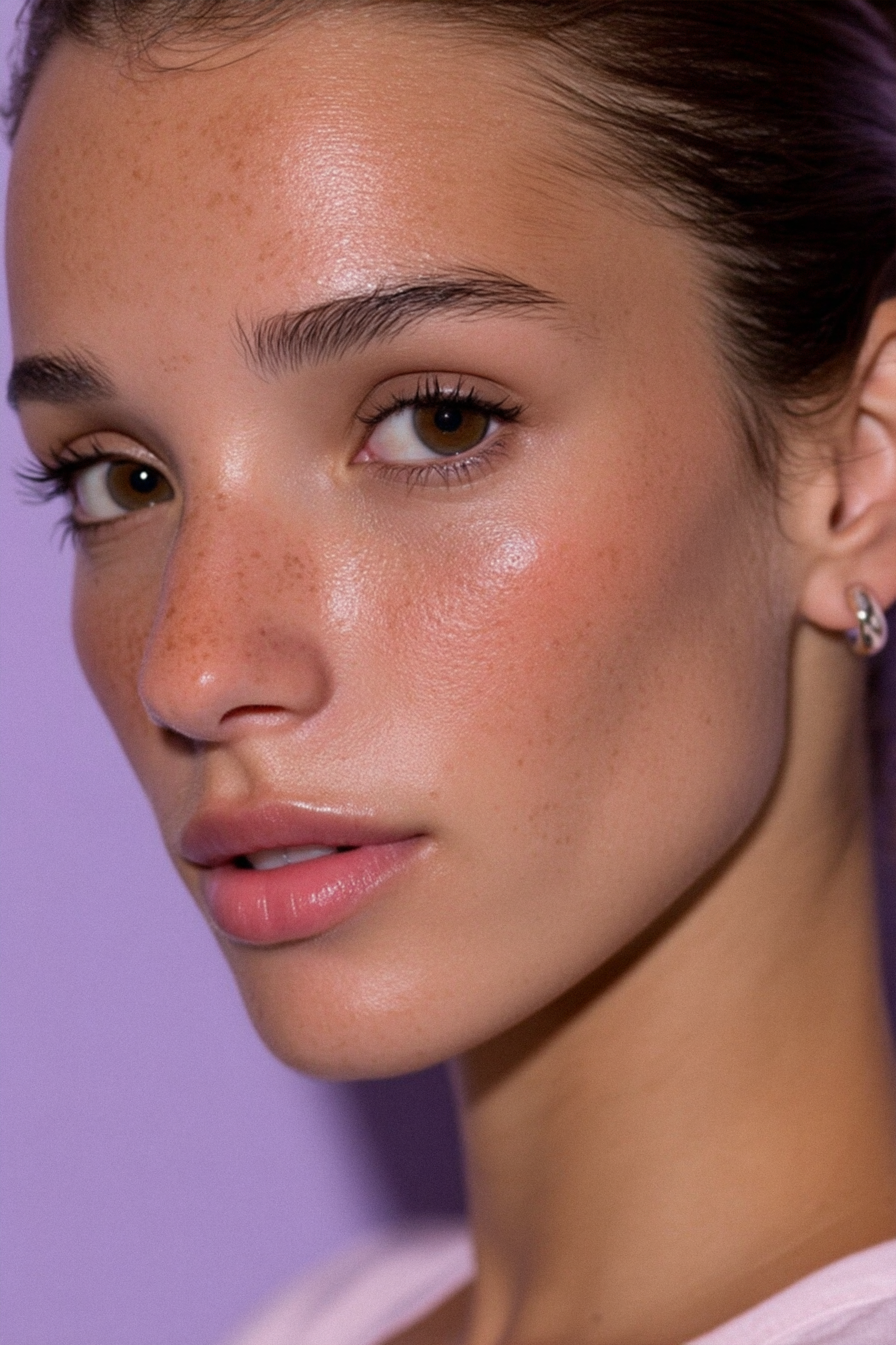 Pressed mineral powder