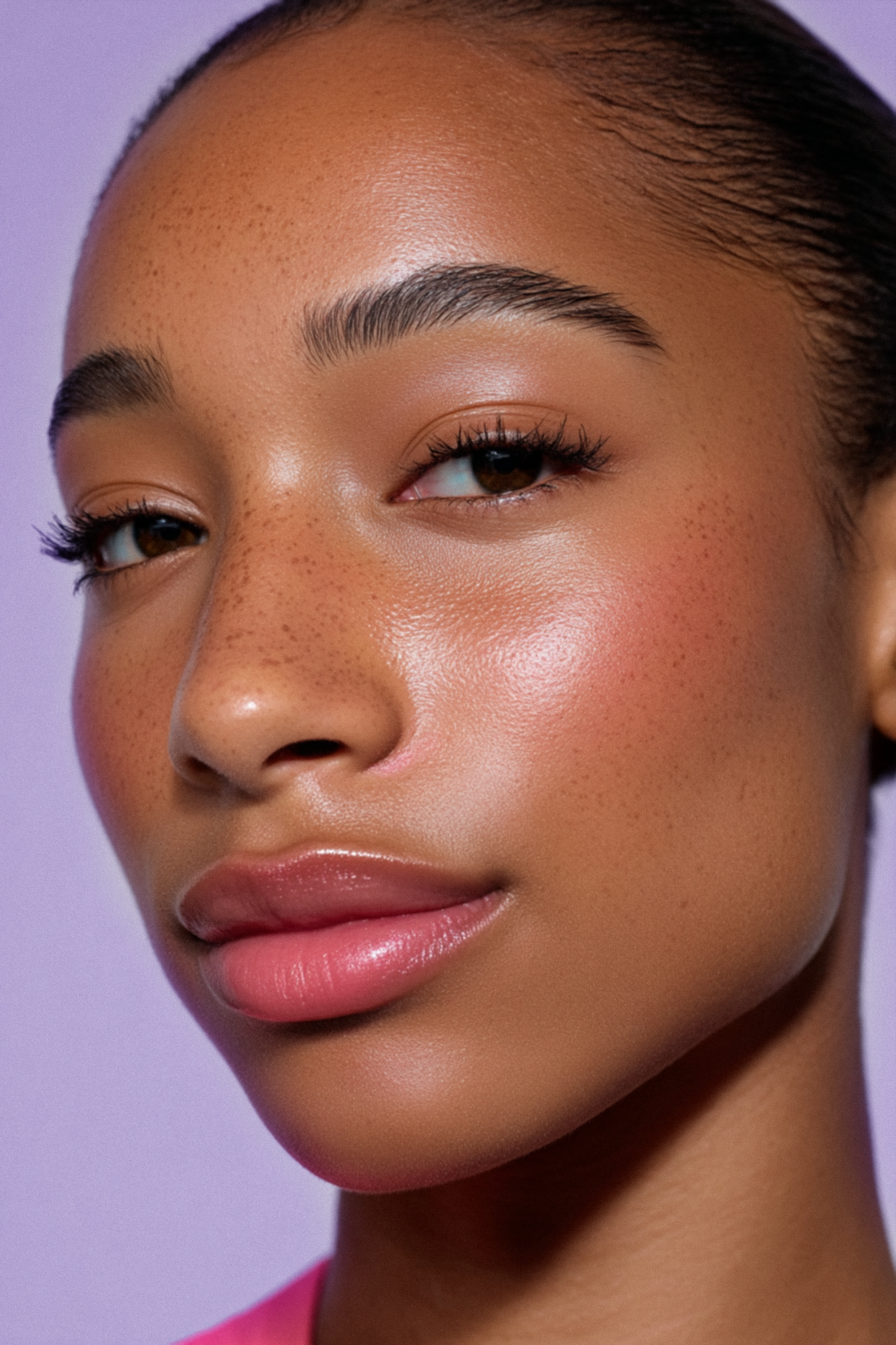 Pressed mineral powder