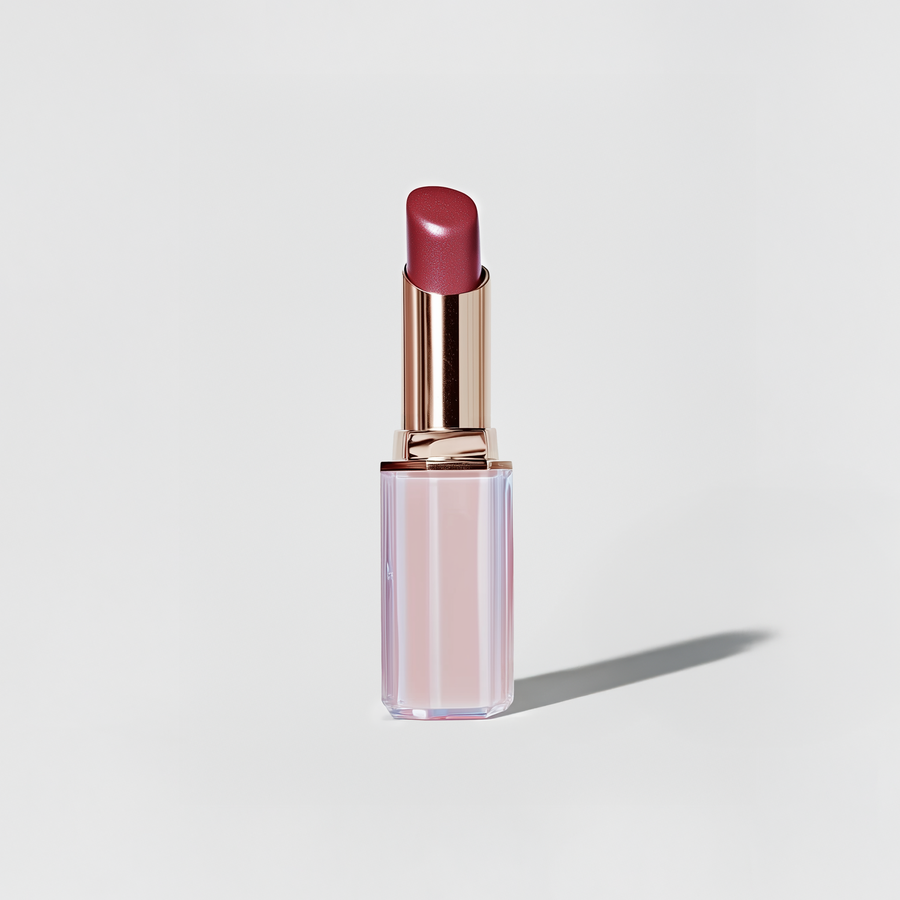 High shine lipstick